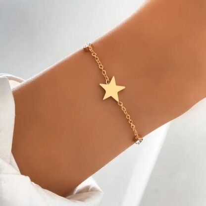 bracelet etoile or