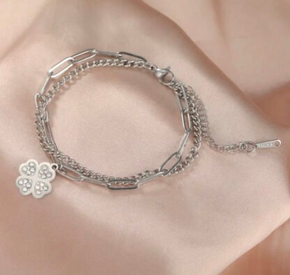 bracelet trefle pour femme